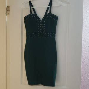 NWOT  Olive green bandage dress